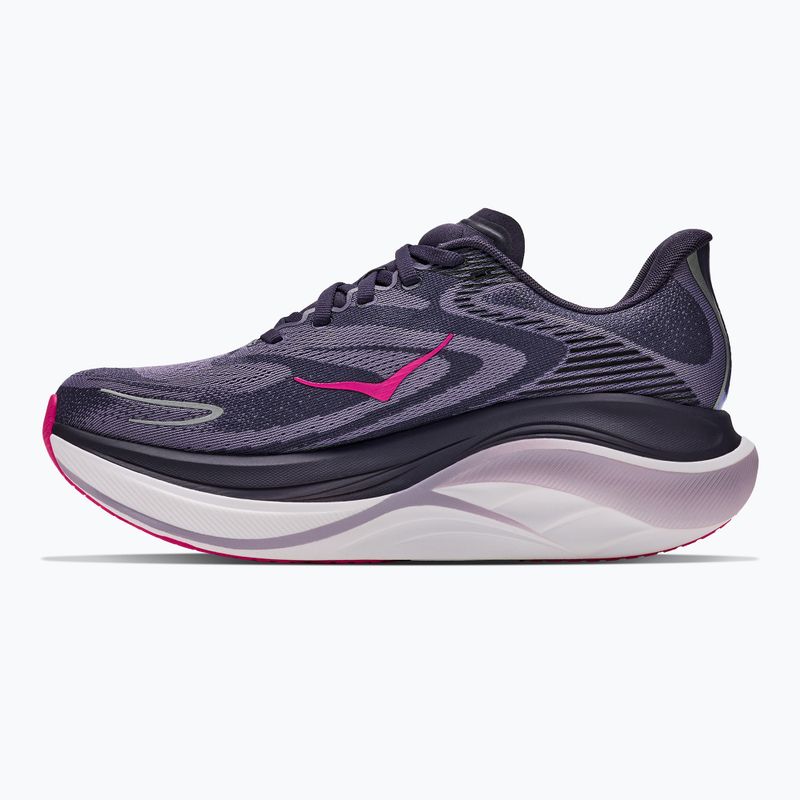 Women's running shoes HOKA Skyward X 2 squid ink/neon gragonfruit 3
