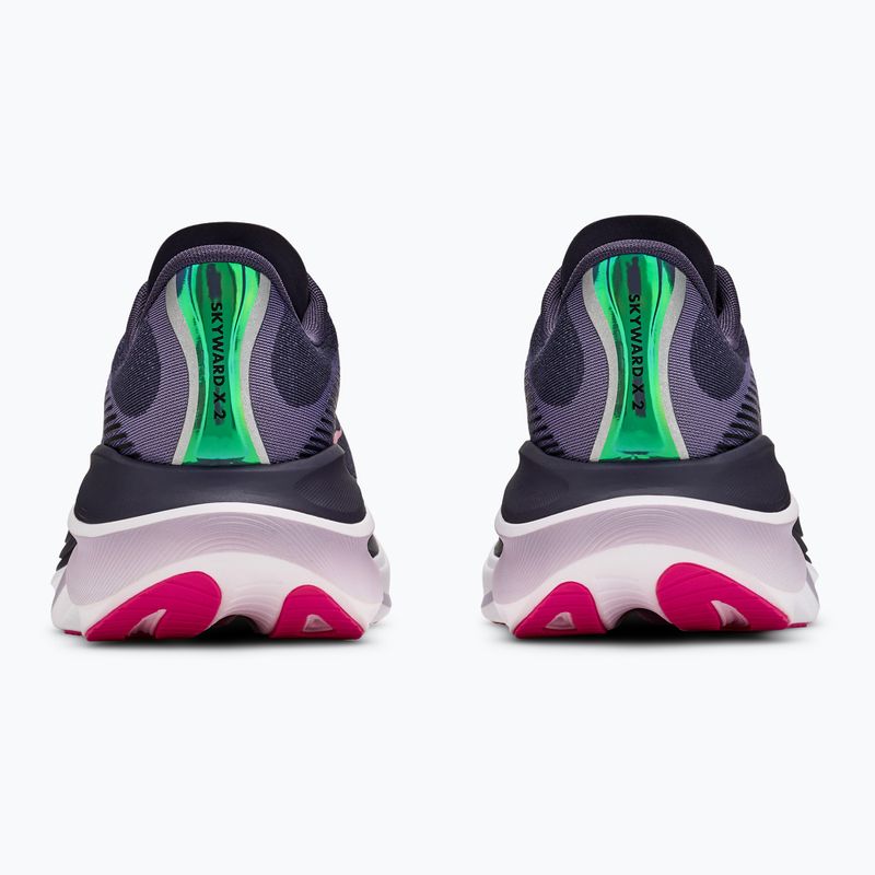 Women's running shoes HOKA Skyward X 2 squid ink/neon gragonfruit 6