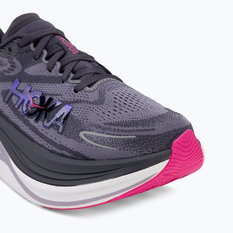 Women's running shoes HOKA Skyward X 2 squid ink/neon gragonfruit 7