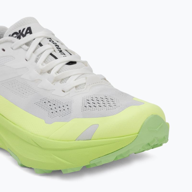 Men's running shoes HOKA Torrent 5 frost/neon yuzu 7