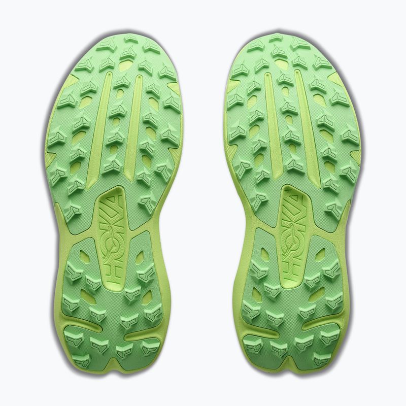Men's running shoes HOKA Torrent 5 frost/neon yuzu 7