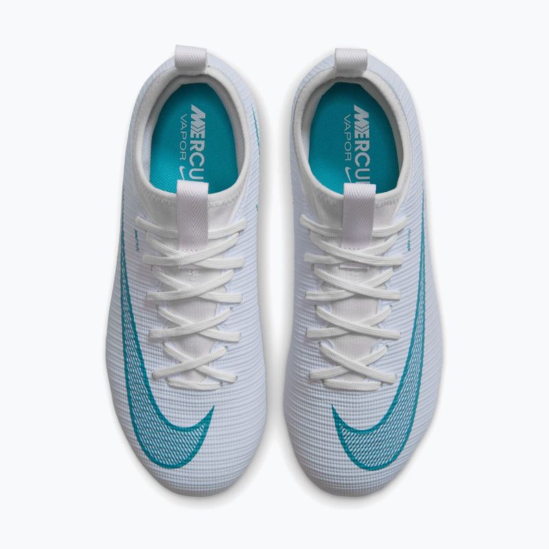 Children's football boots Nike Mercurial Vapor 17 Academy Jr MG white/dusty cactus 4