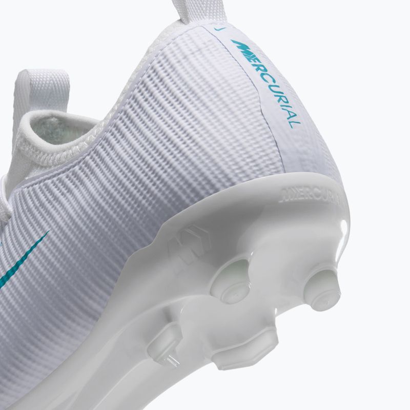 Children's football boots Nike Mercurial Vapor 17 Academy Jr MG white/dusty cactus 8