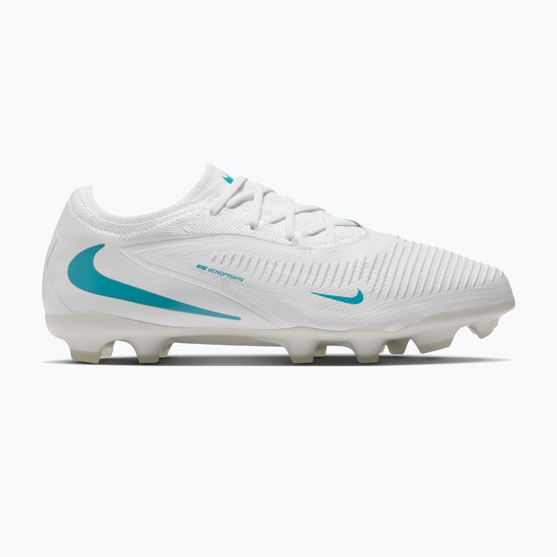 Children's football boots Nike Phantom 6 Low Pro Jr FG/MG white/white/dusty cactus