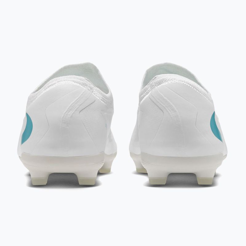 Children's football boots Nike Phantom 6 Low Pro Jr FG/MG white/white/dusty cactus 5