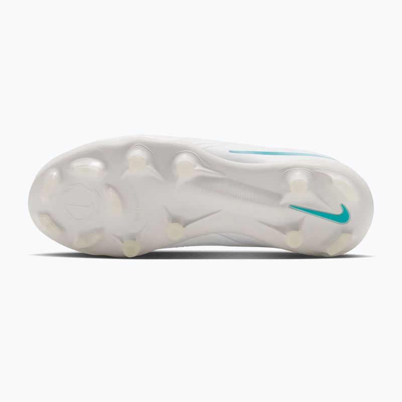 Children's football boots Nike Phantom 6 Low Pro Jr FG/MG white/white/dusty cactus 9