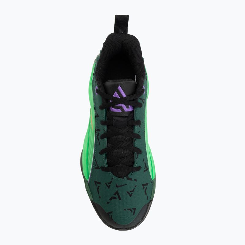 Men's basketball shoes Nike Giannis Immortality 5 gorge green/green spark/metallic gold 5
