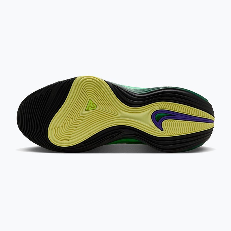 Men's basketball shoes Nike Giannis Immortality 5 gorge green/green spark/metallic gold 3