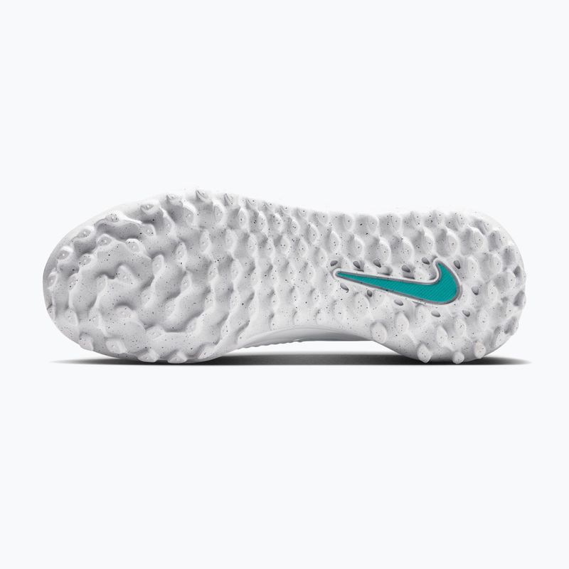 Children's football boots Nike Phantom 6 Low Academy Jr TF white/white/dusty cactus 4