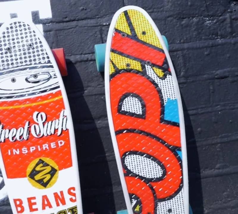 Street Surfing Pop Board Popcorn green surfskateboard 0504041/6 16