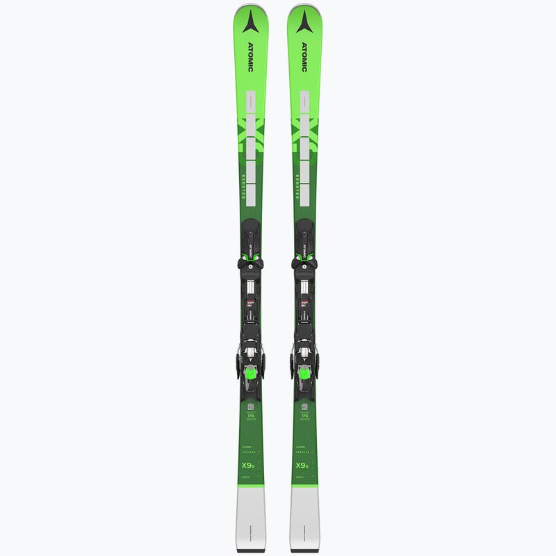 Men's Atomic Redster X9S Revo S + X12 GW downhill skis green AA0028942/AD5002122000 10