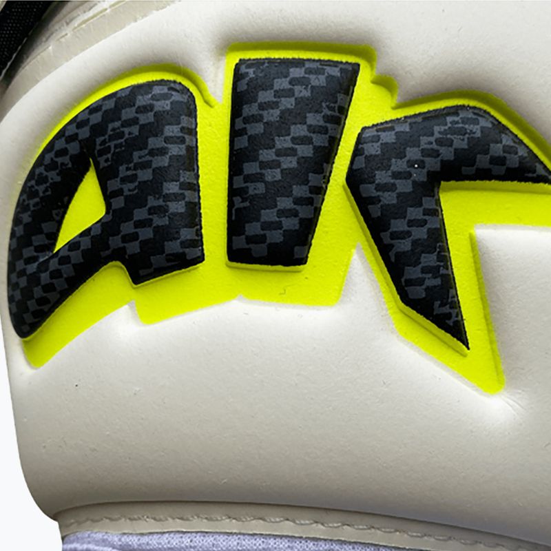 Children's goalkeeper gloves 4keepers Champ Carbo V RF Strap white 8