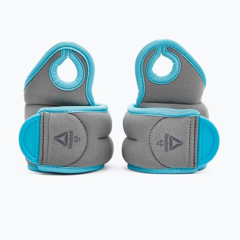 Reebok wrist weights 2 x 0.5 kg grey RAWT-11070BL 3