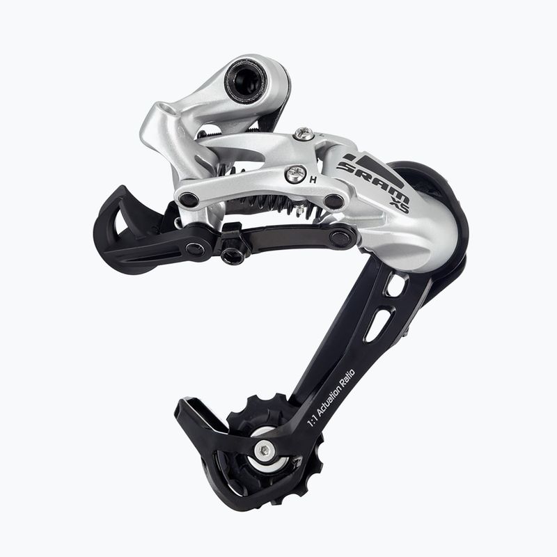 SRAM 12A RD X5 9SP Long Cage AL. bicycle rear derailleur silver 00.7515.082.000