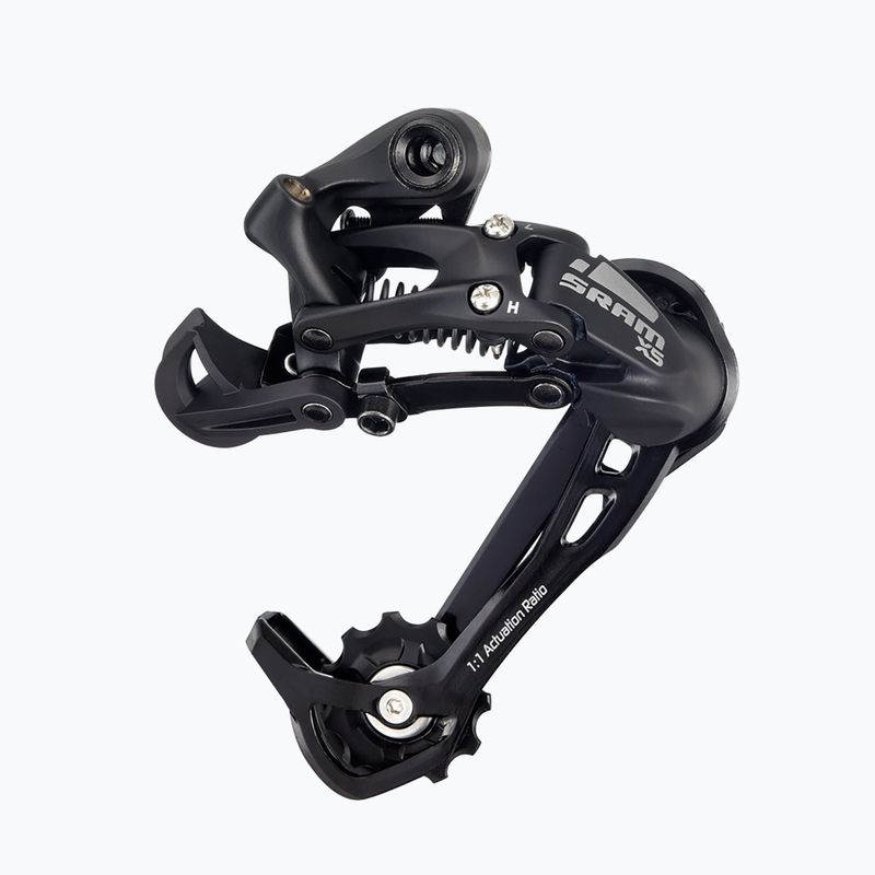 SRAM 12A RD X5 9SP Med Cage AL. rear bicycle derailleur black 00.7515.082.010