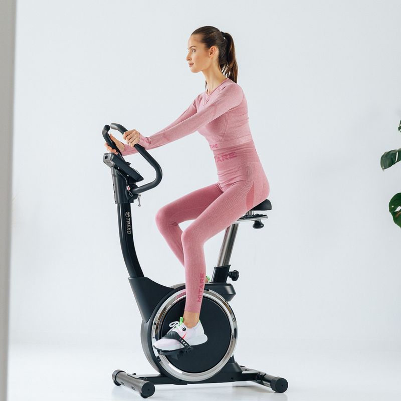 XTREXO stationary bike black EB300 16