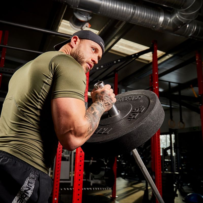 XTREXO Olympic bumper weights black TRX-BMP015 15 kg 6