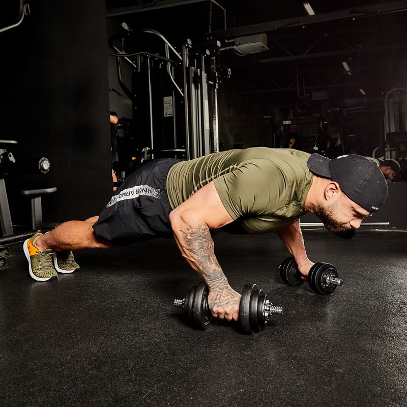 XTREXO 50 kg barbell dumbbell set DK50 9