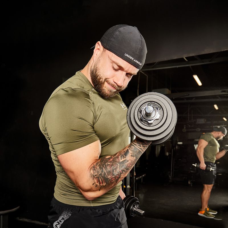 XTREXO 50 kg barbell dumbbell set DK50 7