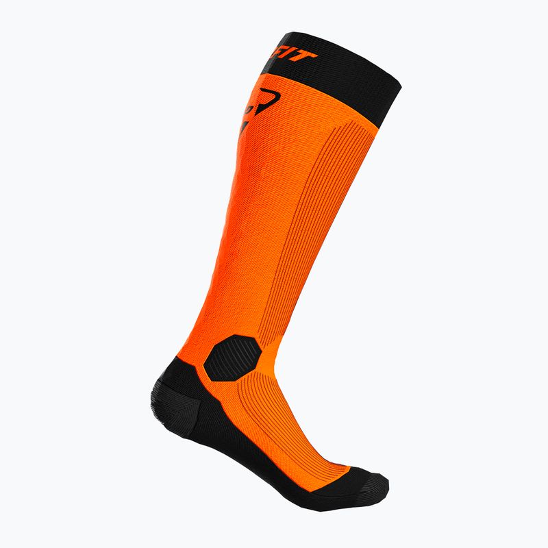 DYNAFIT Tour Warm Merino shocking orange ski socks