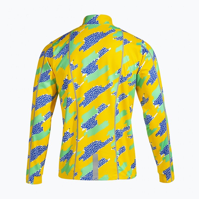 Men's Joma R-Trail Nature running sweatshirt yellow 5