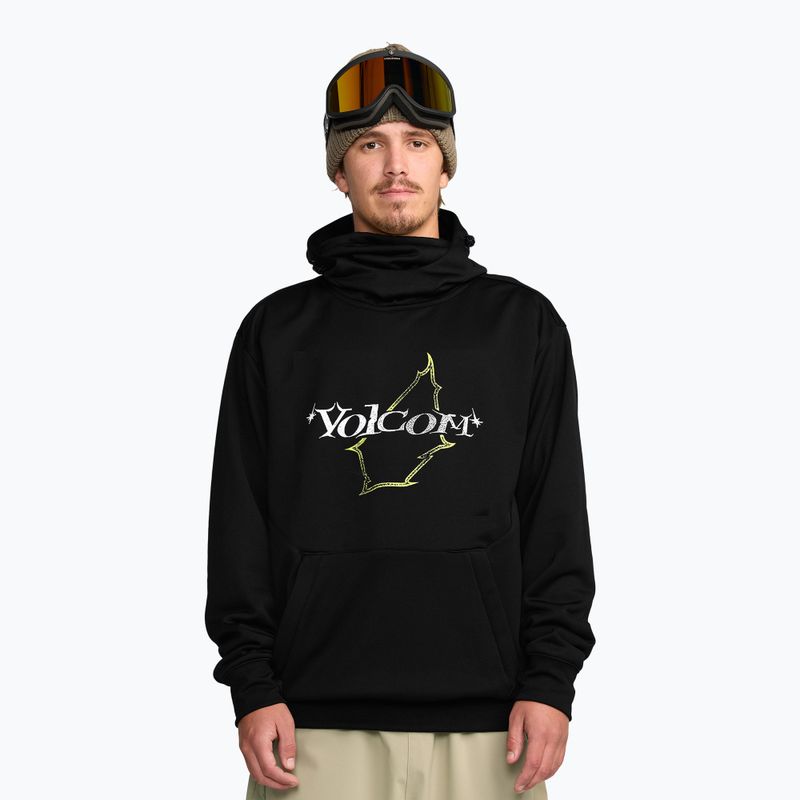 Men's snowboard sweatshirt Volcom Hydro Riding Hoodie black