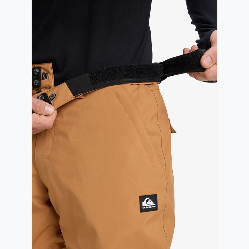 Children's snowboard trousers Quiksilver Estate almond 8