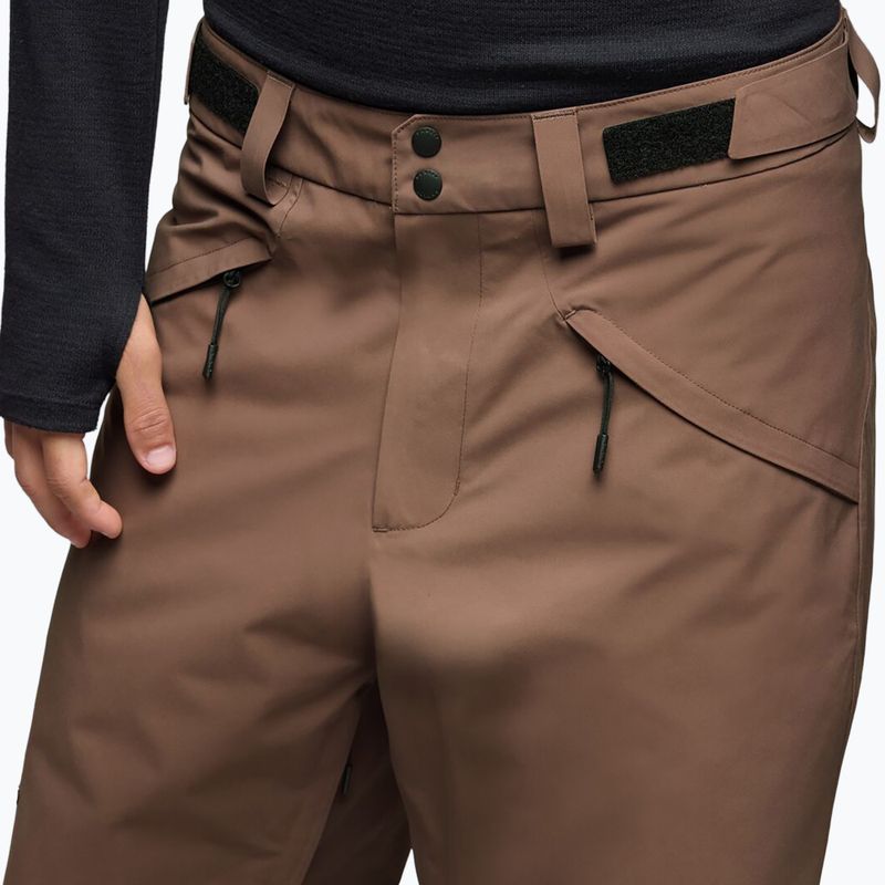 Men's ski trousers Oakley Canopy Insulated dark umber 4