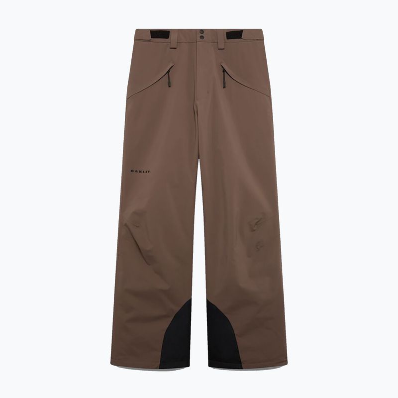 Men's ski trousers Oakley Canopy Insulated dark umber 7