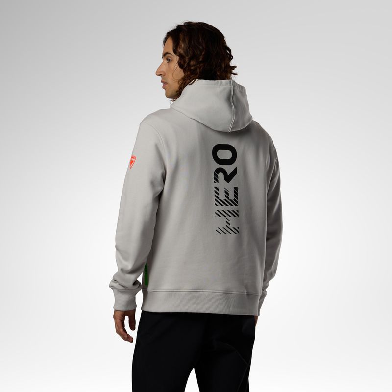 Men's sweatshirt Rossignol Hero Hoodie light grey 3