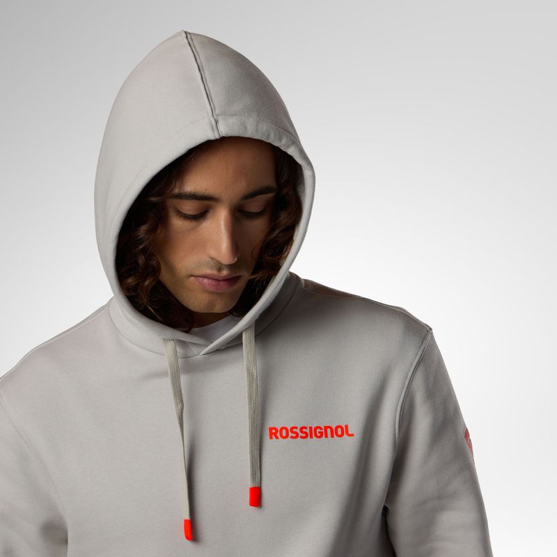 Men's sweatshirt Rossignol Hero Hoodie light grey 5