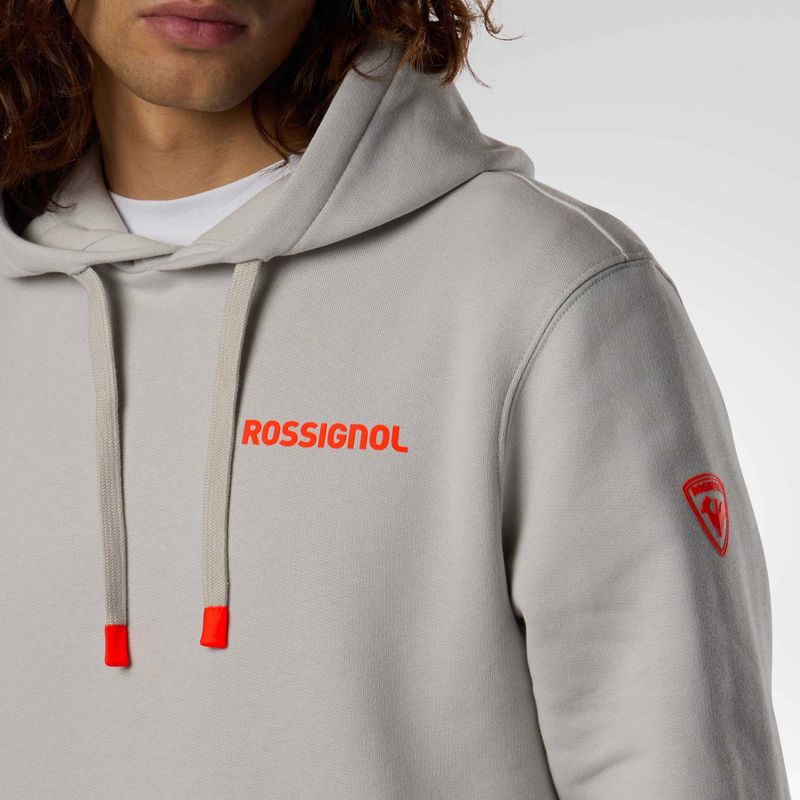 Men's sweatshirt Rossignol Hero Hoodie light grey 6