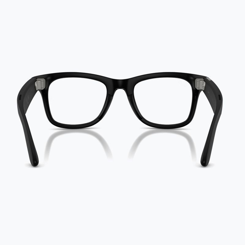 Glasses with a camera Ray-Ban Meta Wayfarer matte black/trs g.green 3