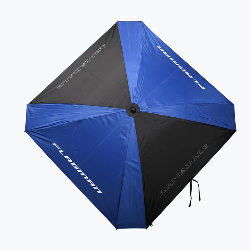 Flagman Armadale Square black / blue fishing umbrella 2