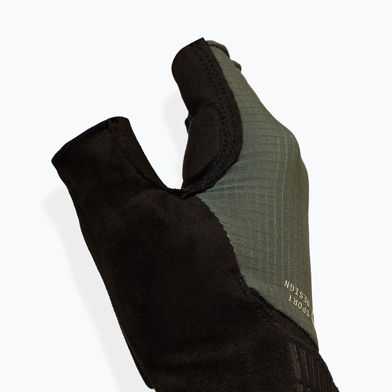 Men's cycling gloves Giro Bravo II Gel dark sage 3