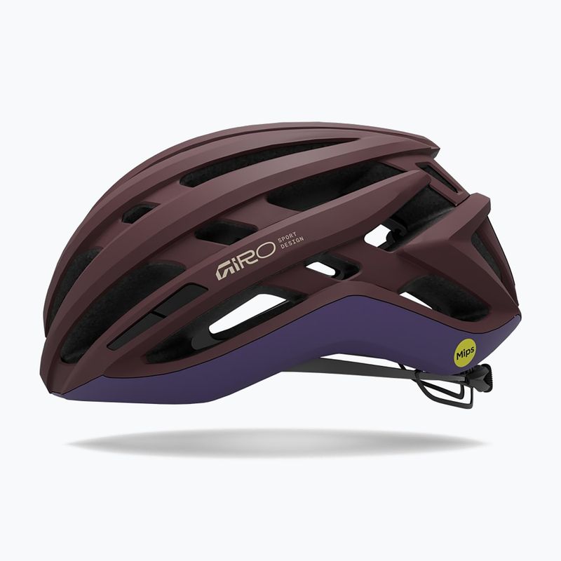 Bike helmet Giro Agilis MIPS matte dark maroon 2