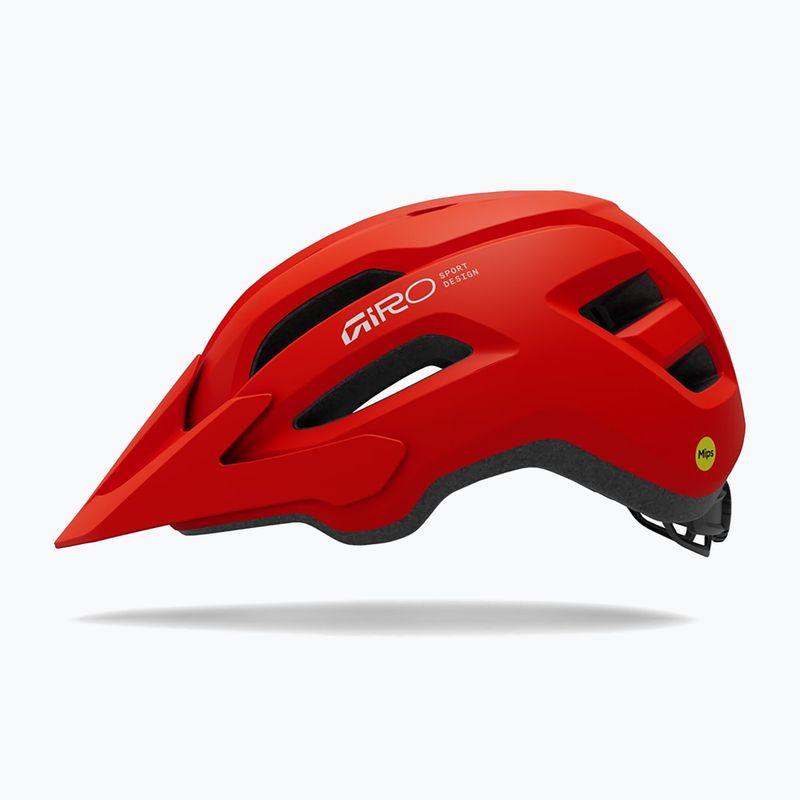 Bike helmet Giro Fixture II MIPS matte flame red 2