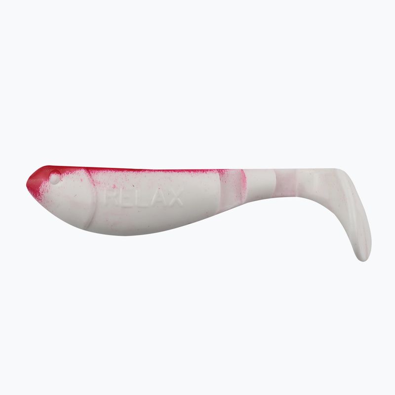 Rubber bait Relax Hoof 2.5 Laminated 4 pcs red white BLS25