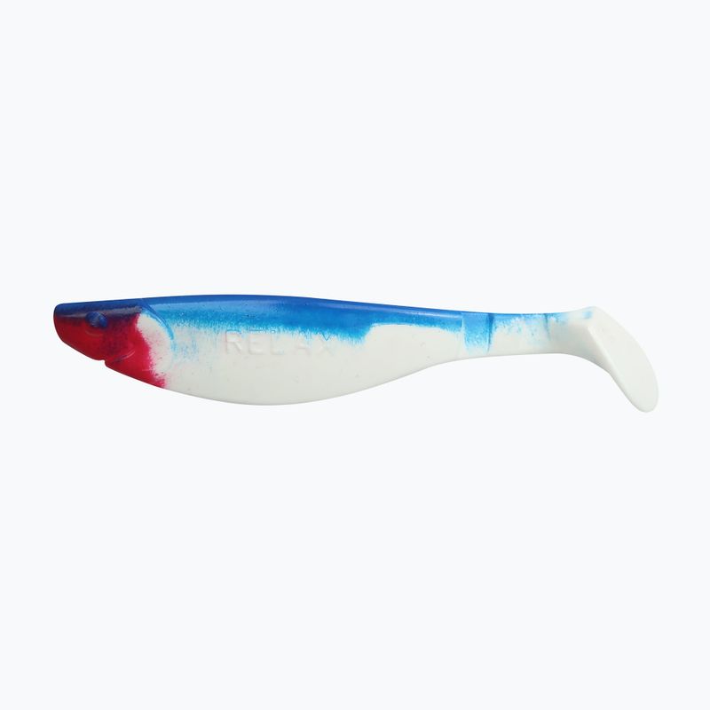 Rubber lure Relax Hoof 5 Standard 3 pcs blue-white BLS5-S