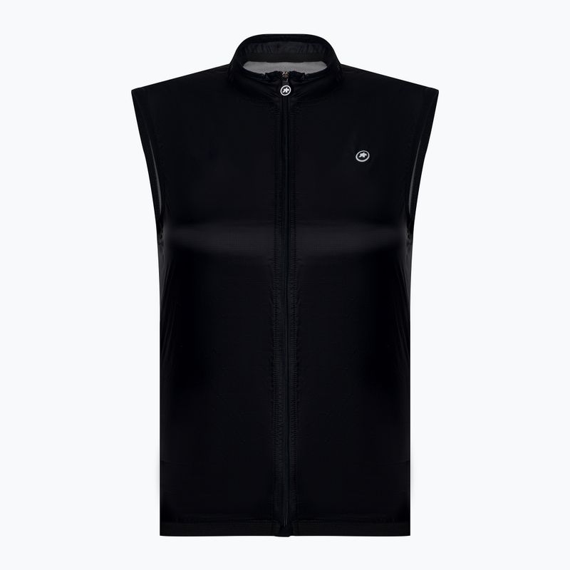 Women's cycling waistcoat ASSOS Uma GT Wind black 12.34.347.18