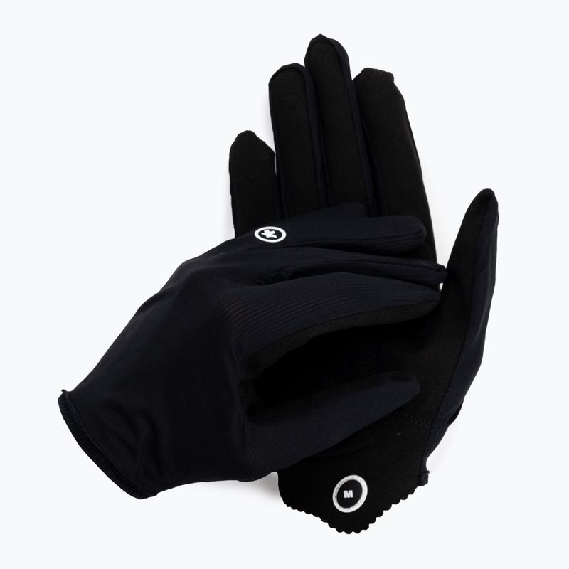 ASSOS RS Aero FF men's cycling gloves black P13.50.528.18