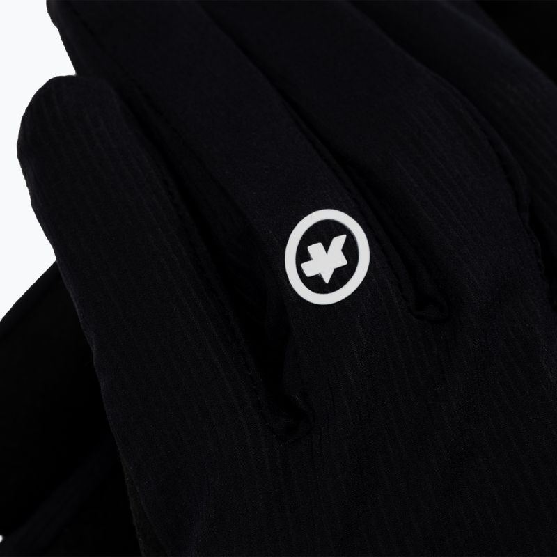 ASSOS RS Aero FF men's cycling gloves black P13.50.528.18 4