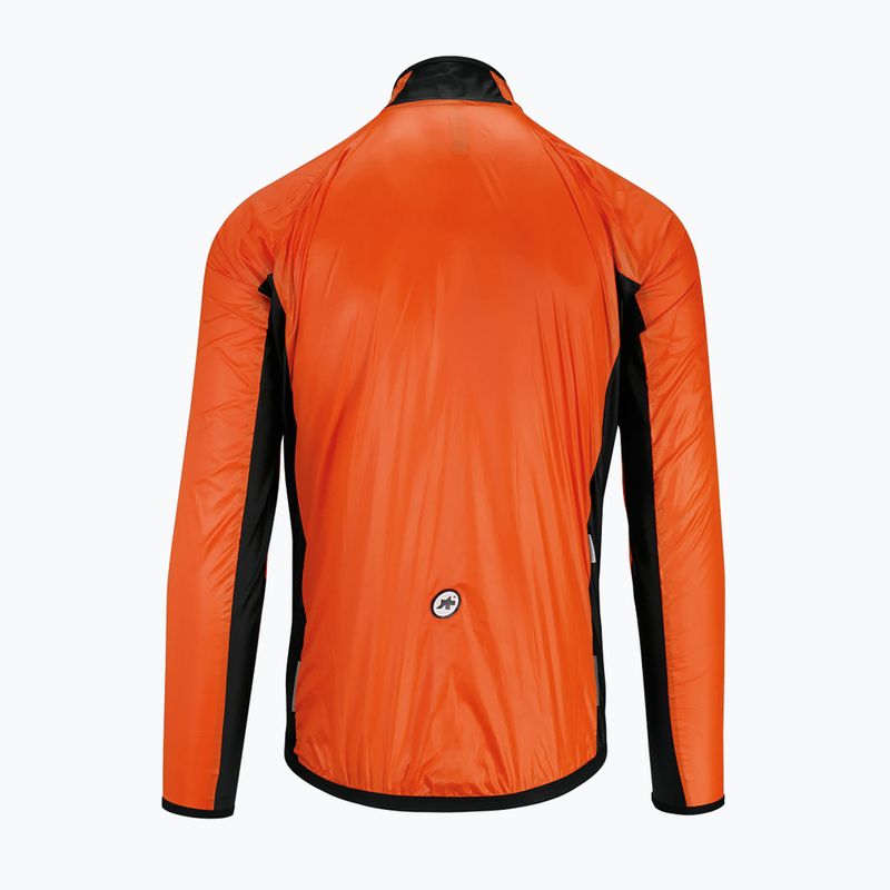 ASSOS Mille GT Wind men's cycling jacket orange 13.32.339.49 4