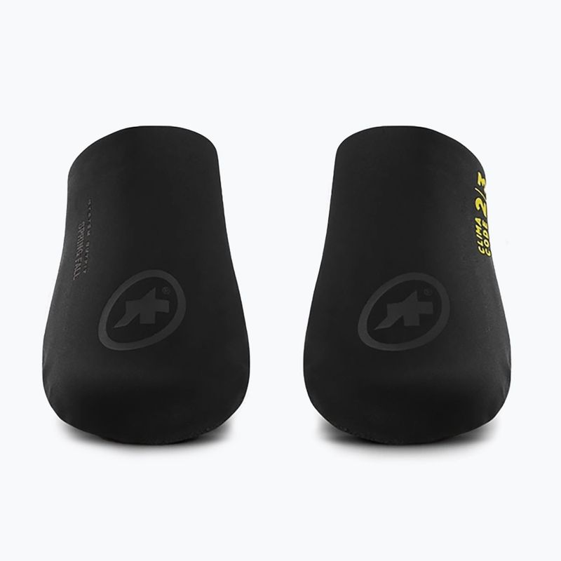 ASSOS Spring Fall black cycling shoe protectors P13.62.690.18