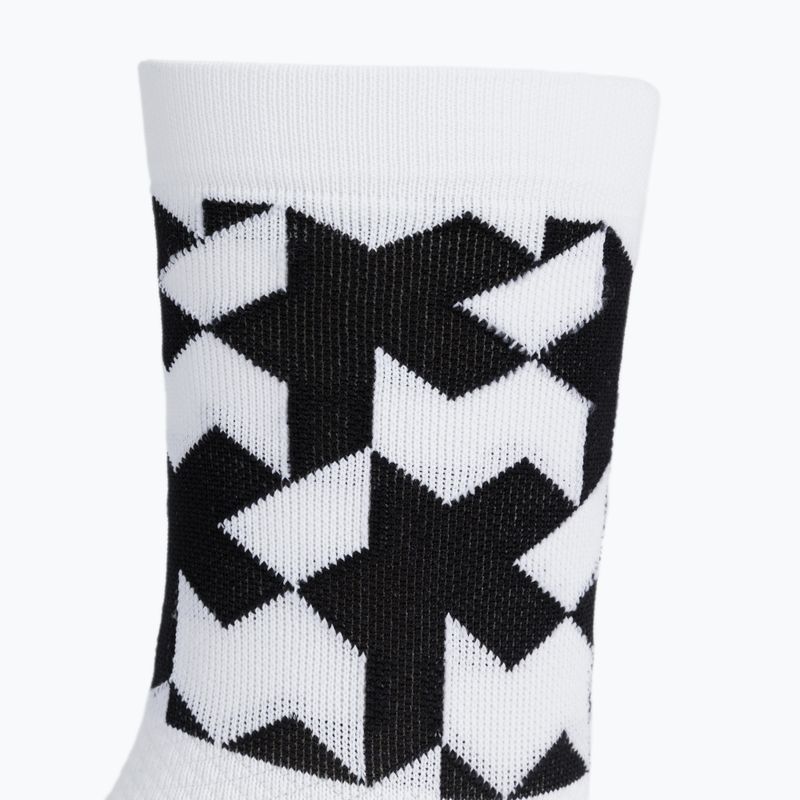 ASSOS Monogram cycling socks white P13.60.695.57 6