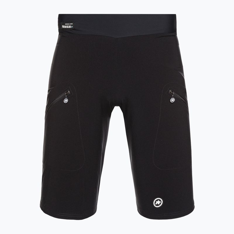 Men's ASSOS Trail Cargo T3 short cycling shorts black 51.10.115.18
