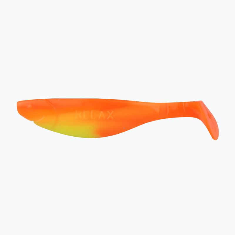 Rubber lure Relax Hoof 4 Laminated 4 pcs orange silk BLS4-L