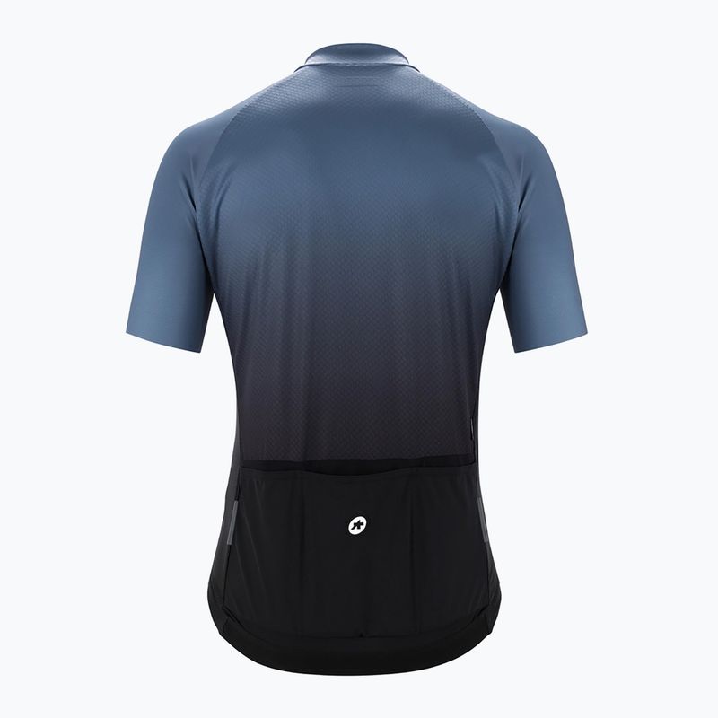 Men's ASSOS Mille GT Jersey C2 Shifter bike jersey black/blue 11.20.311.2N 2