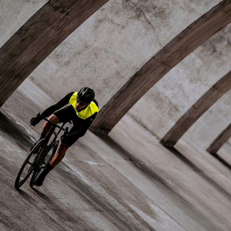 ASSOS Mille GTS C2 Spring Fall yellow and black men's cycling jacket 9