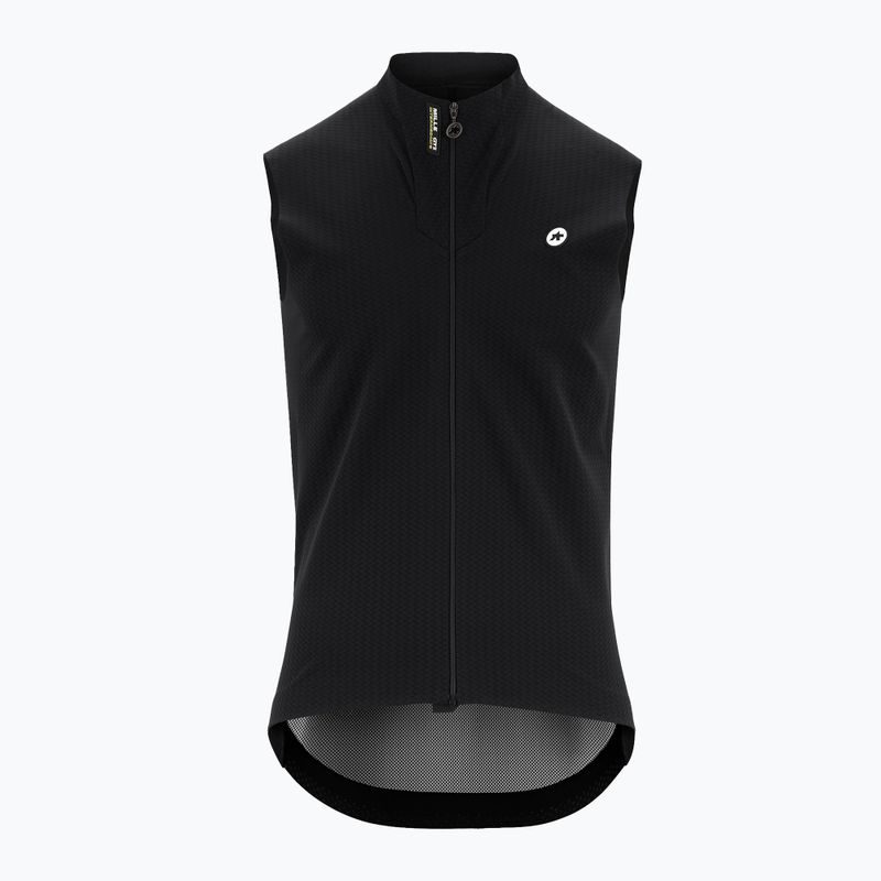 Men's ASSOS Mille GTS C2 Spring Fall cycling waistcoat black 11.34.382.18
